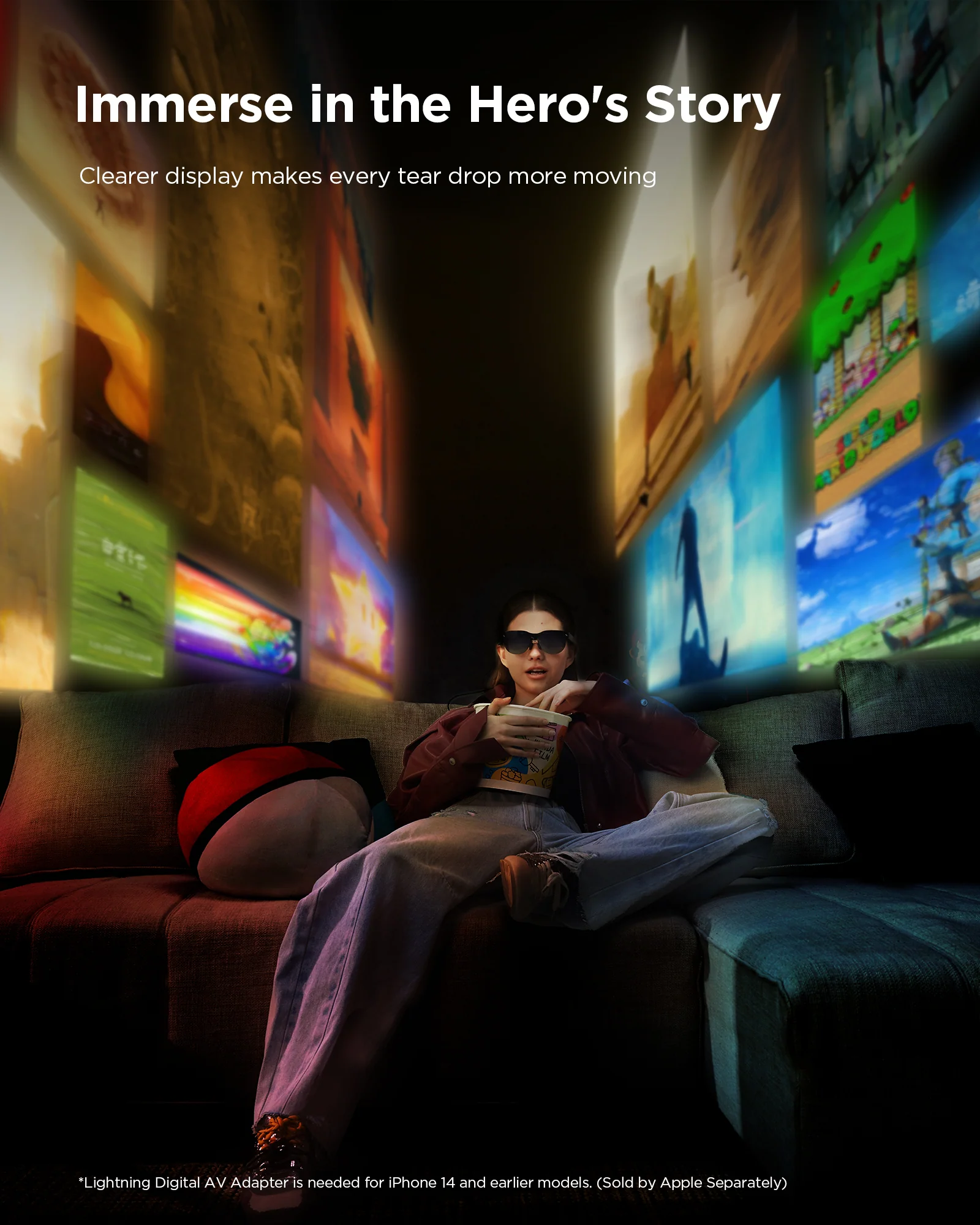 HDMI 2.0 to Type-C and charging adapter for AR Glasses - Image 5