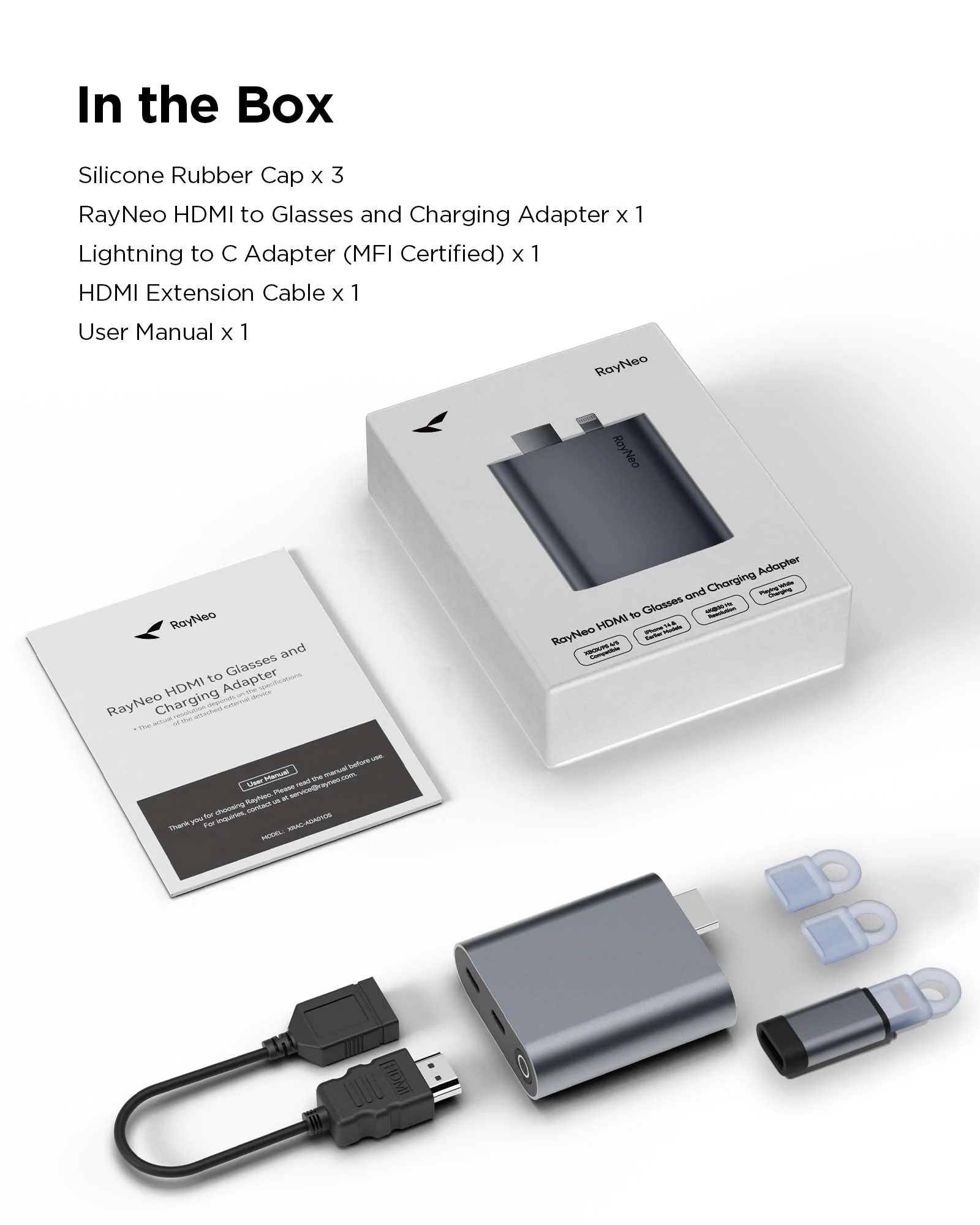 HDMI 2.0 to Type-C and charging adapter for AR Glasses - Image 7